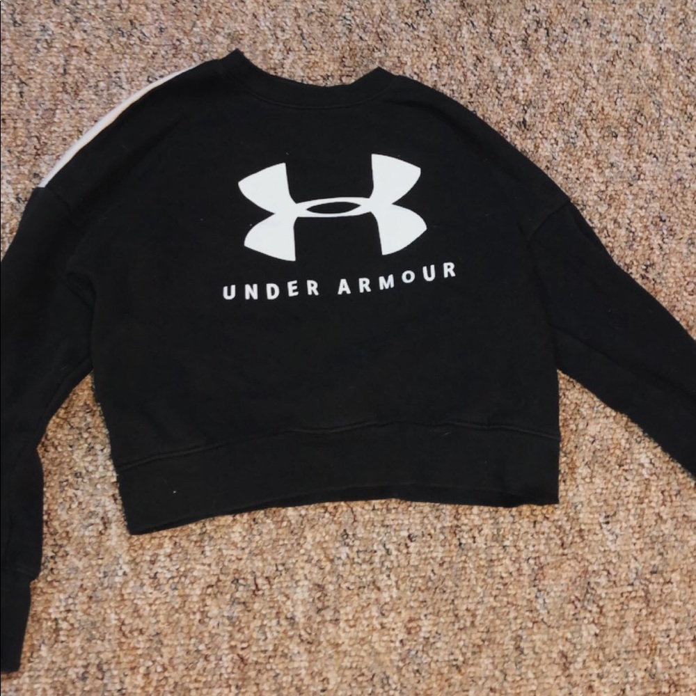 Cropped sweatshirt girls